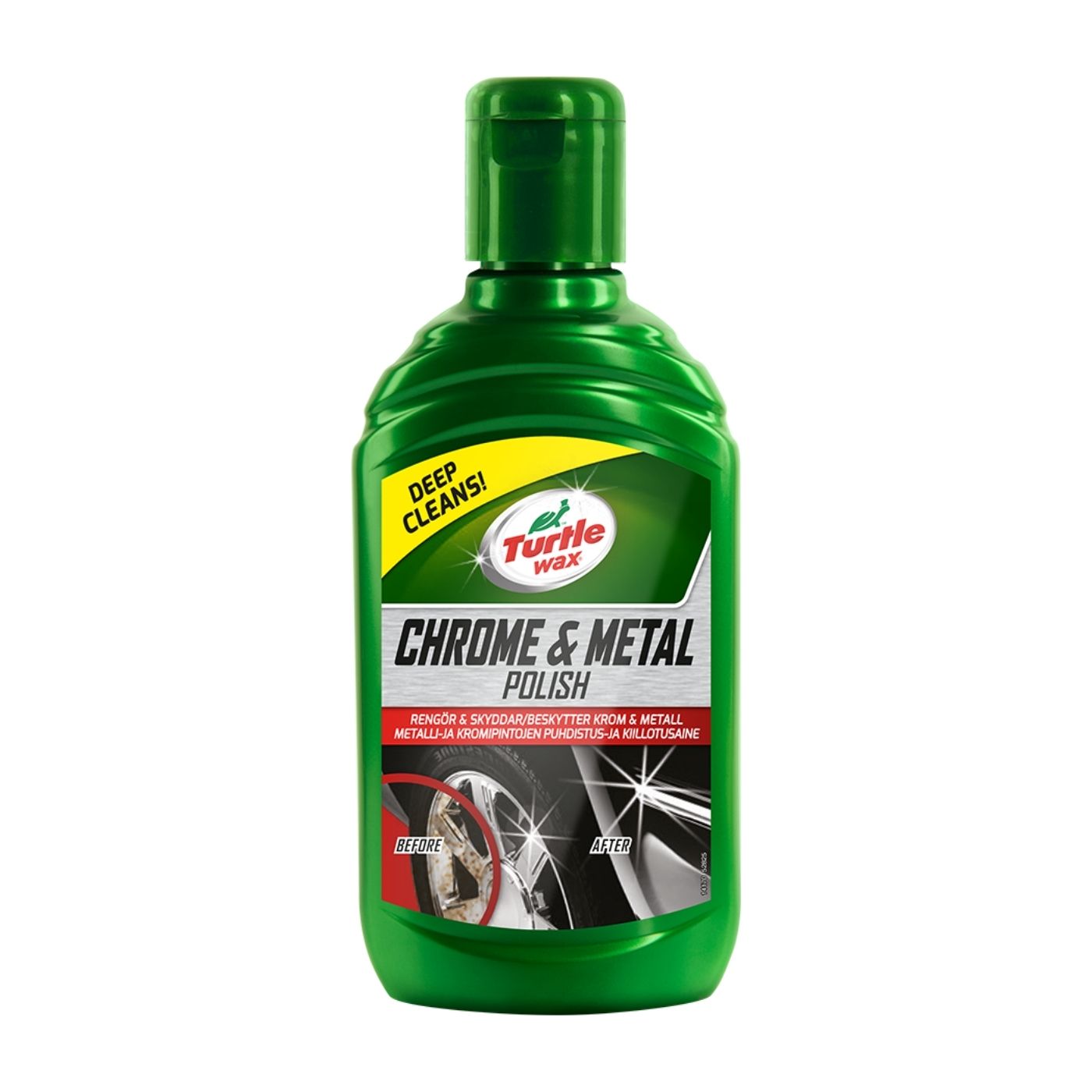 Metallpolermedel Turtle Wax Chrome & Metal Polish, 300 ml